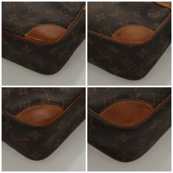 LOUIS VUITTON Monogram Compiegne 28 Clutch Bag M51845 LV Auth th5799 - Picture 16 of 16